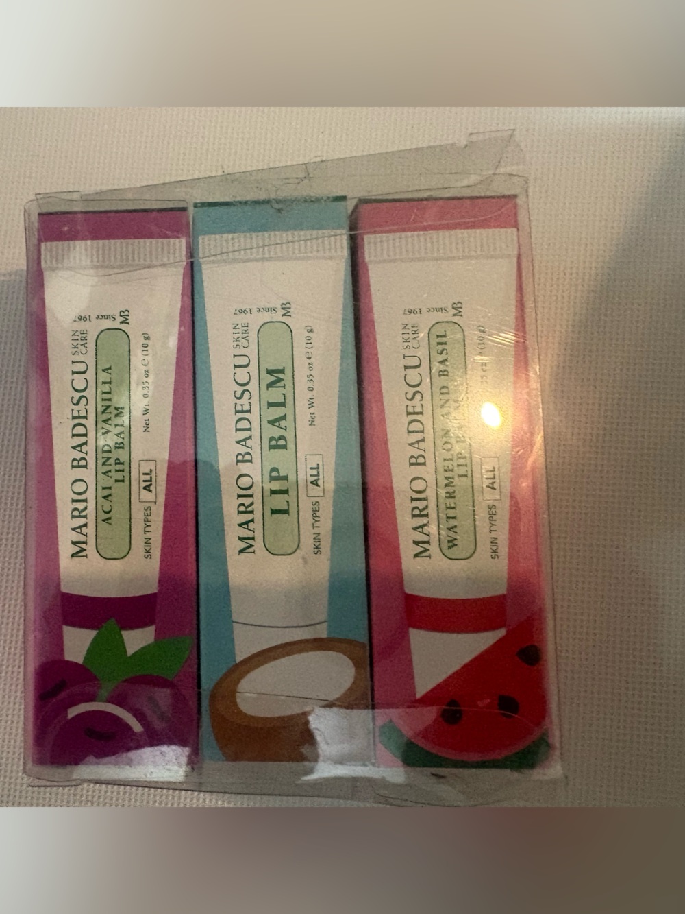 Mario Badescu Lip Balm Trio —